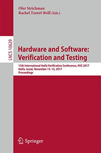 Hardware and Software: Verification and Testing 
