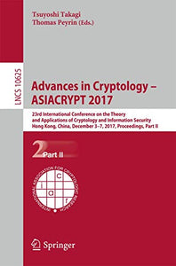 Advances in Cryptology - ASIACRYPT 2017 