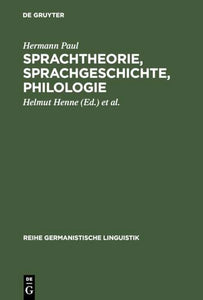 Sprachtheorie, Sprachgeschichte, Philologie 
