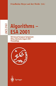 Algorithms - ESA 2001 