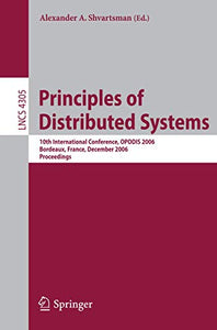Principles of Distributed Systems 