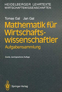 Mathematik für Wirtschaftswissenschaftler 