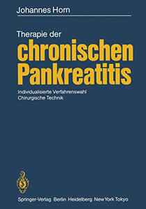 Therapie der chronischen Pankreatitis 