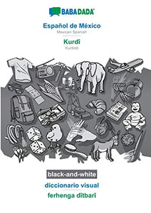 Español de México - Kurdî, diccionario visual, BW 