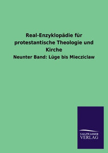 Real-Enzyklopadie fur protestantische Theologie und Kirche 