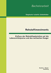 Rohstoffinvestments 