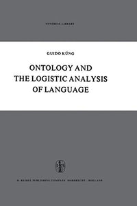 Ontology and the Logistic Analysis of Language 