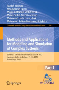 Methods and Applications for Modeling and Simulation of Complex Systems 