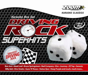 Zoom Karaoke - Zoom Karaoke - Driving Rock Superhits Box Set - 50 Songs - Triple CD+G Set 