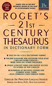 Roget's 21st Century Thesaurus, Third Edition 